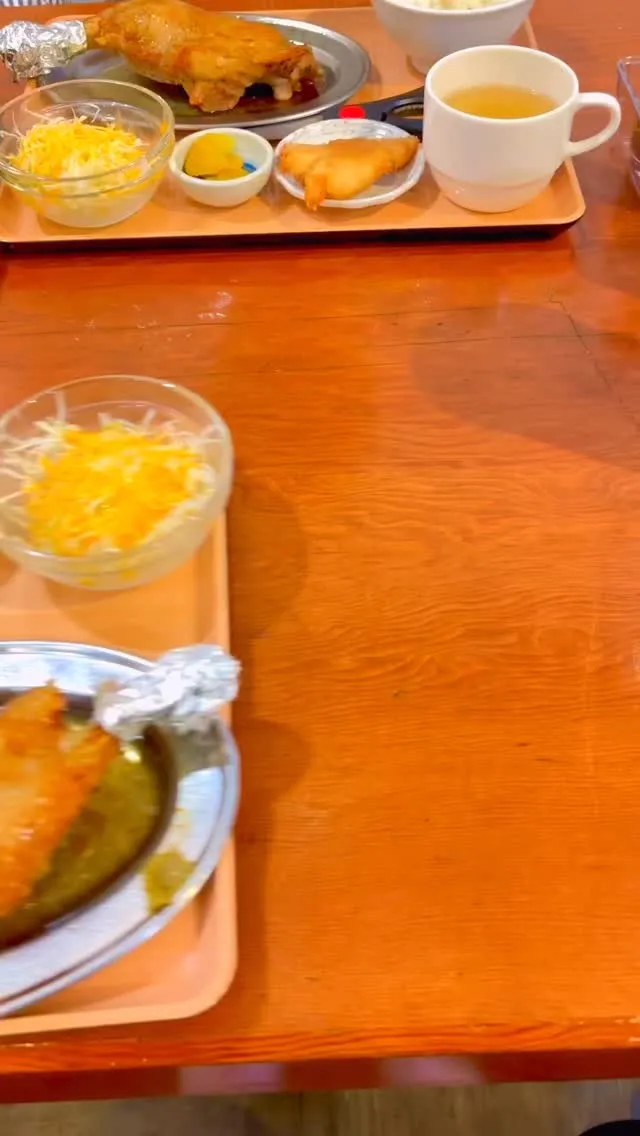 天神でがっつり骨付き鳥ランチ🍗